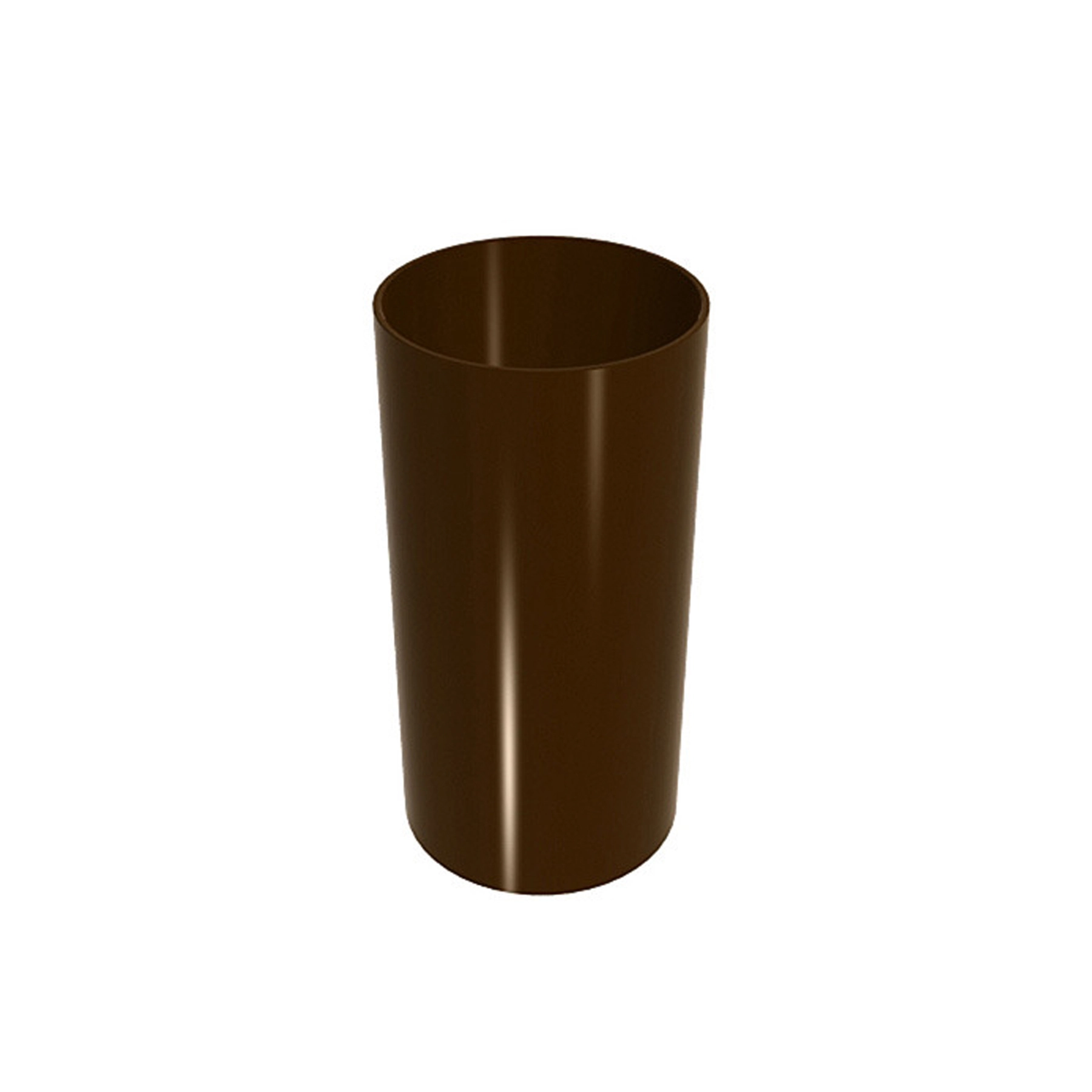 Condutor para Calha em PVC Marrom 8x300cm Classic Odem