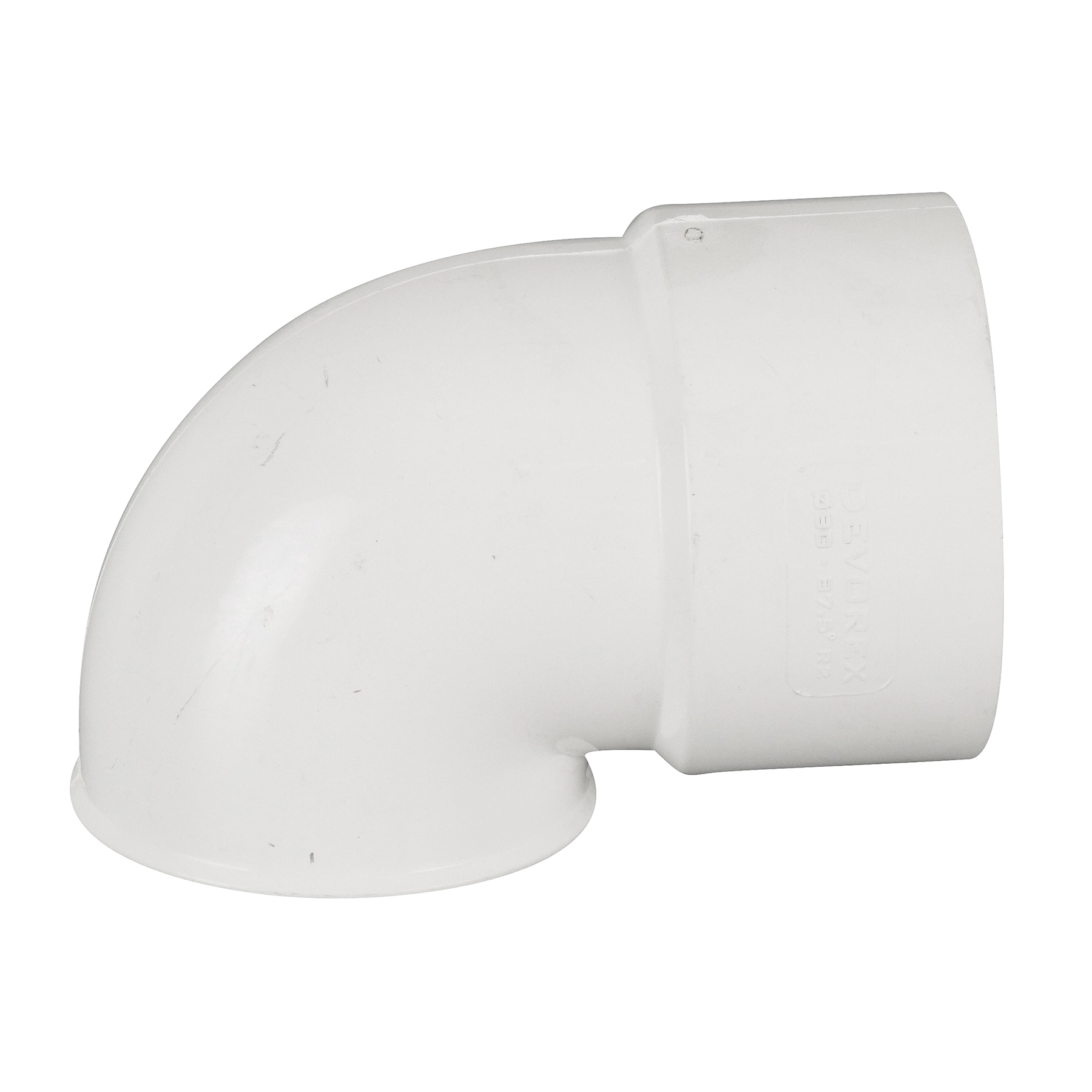 Joelho Terminal Condutor para Calha em PVC 43x87,5cm Branco Odem