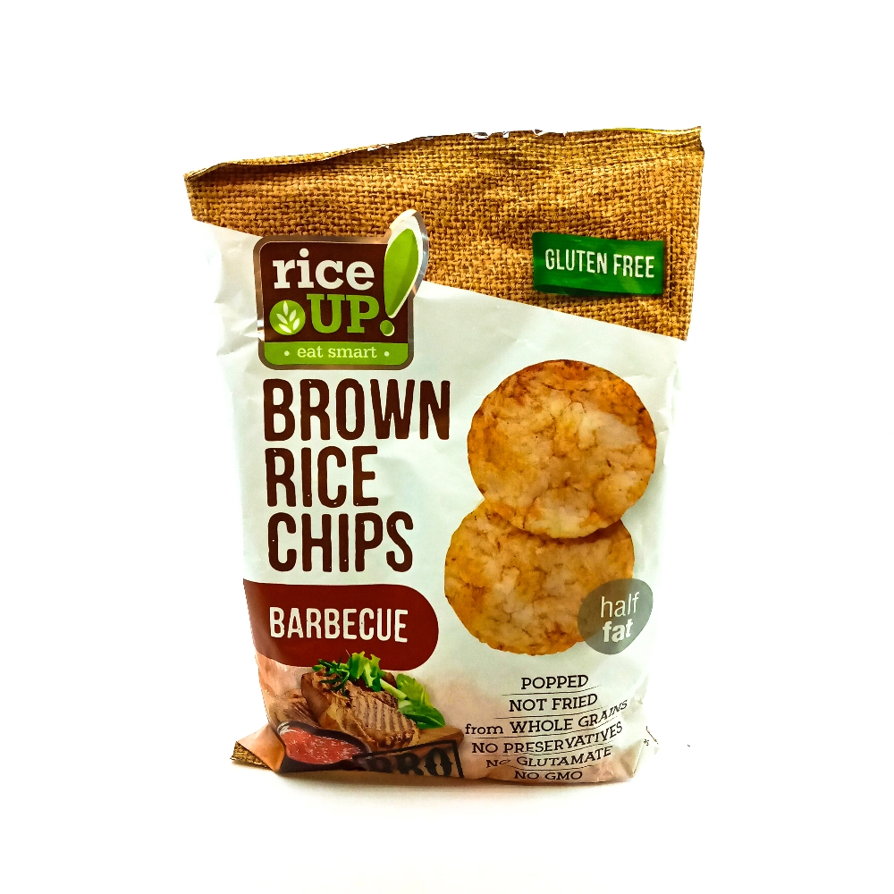 Chips De Arroz Churrasco Rice Up Pacote 60g