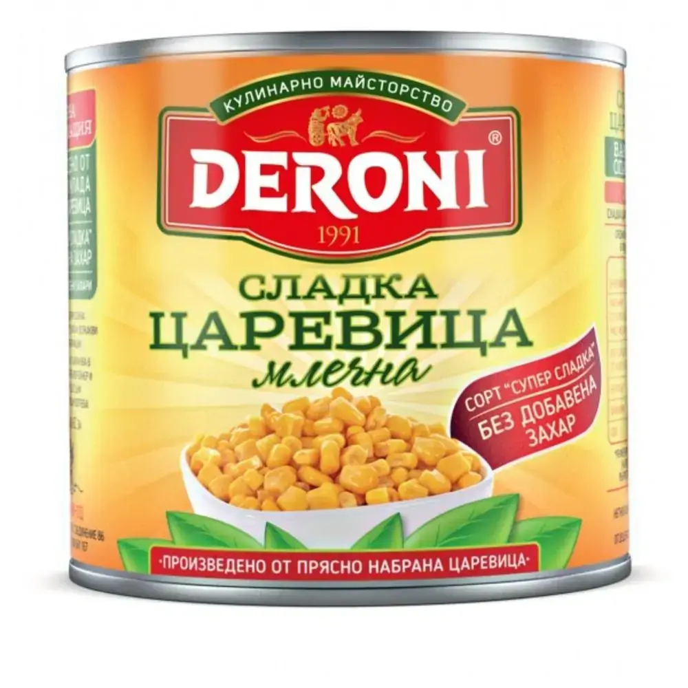 Milho Deroni 340g Doce