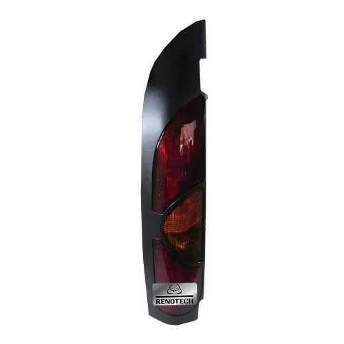 Lanterna Traseira RENAULT KANGOO Lado Esquerdo com Luz de Ré Moldura Preta - RENAULT 8200103285