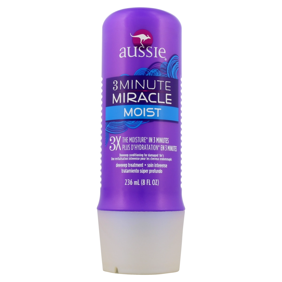 Cr Trat Aussie 236ml 3 Minute Moist Cx 6.0