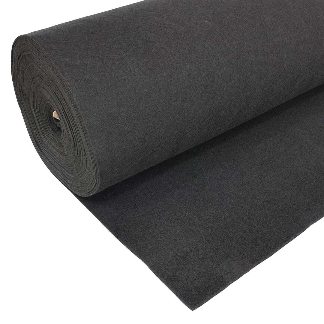 Carpete Autolour Preto Sem Resina 2,00 X 1,50m (3m²)