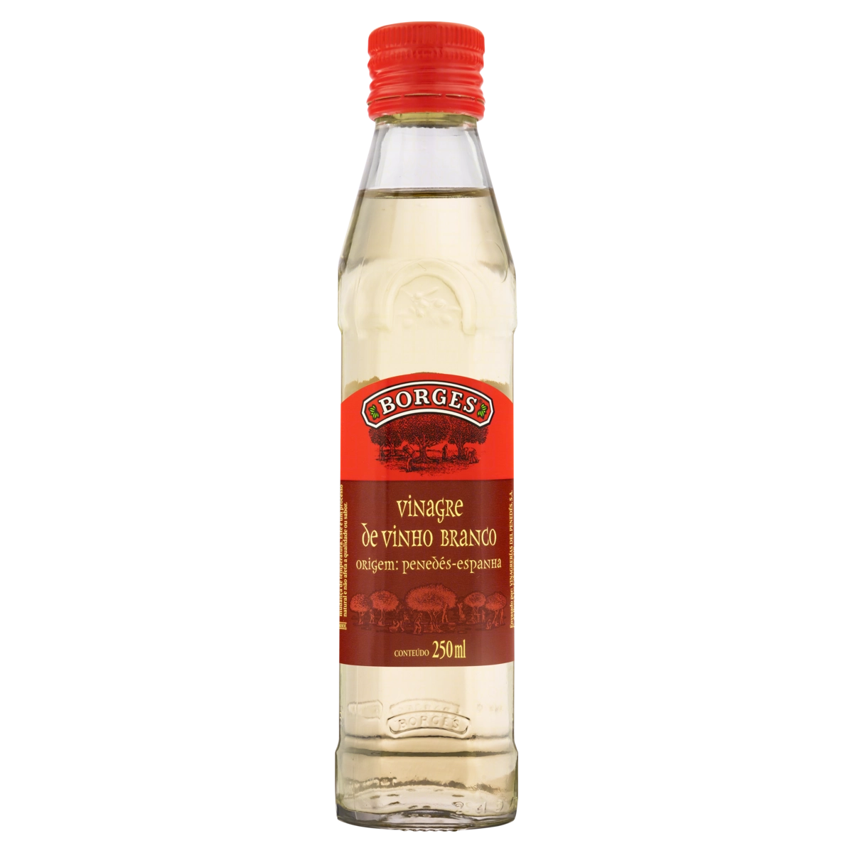 Vinagre De Vinho Branco Borges Vidro 250ml