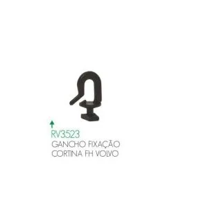 Grampo do Rodizio para Cortina - STEELBRAS RV3523