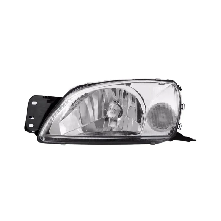 Farol Principal FORD COURIER/FIESTA Lado Esquerdo com Pisca Cristal - RUFATO 17593