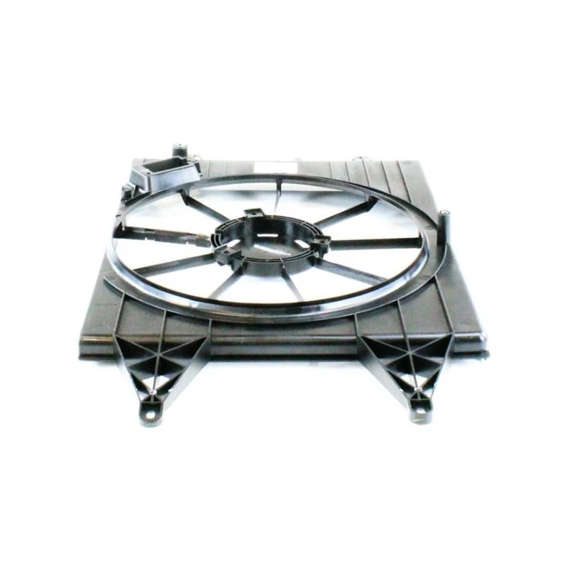 Defletor da Eletroventilador do Radiador com Ar-condicionado - VOLKSWAGEN 5U0121207B