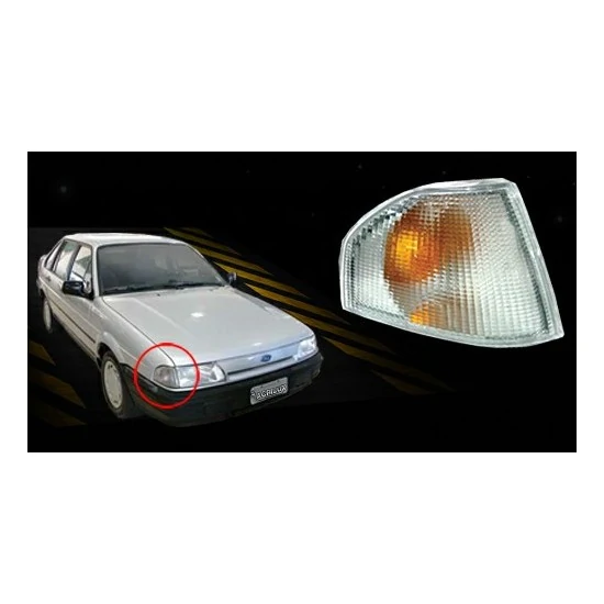 Lanterna Dianteira FORD ROYALE/VERSAILLES Lado Esquerdo Cristal - ACRILUX 243818