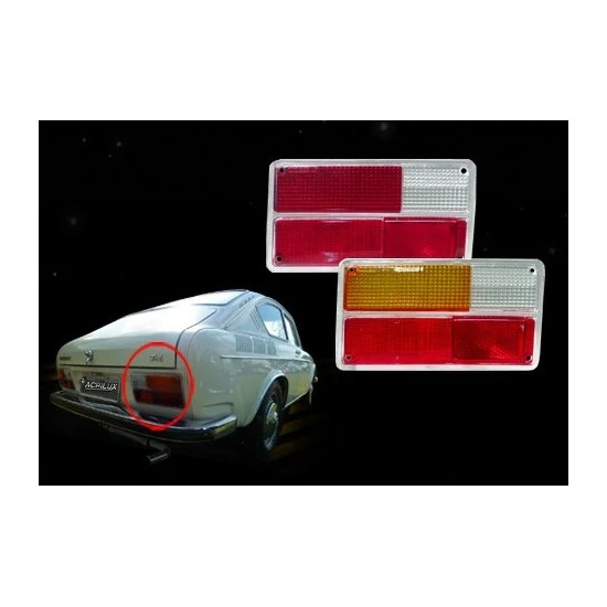 Lente da Lanterna Traseira VOLKSWAGEN VARIANT Lado Esquerdo - ACRILUX 073911
