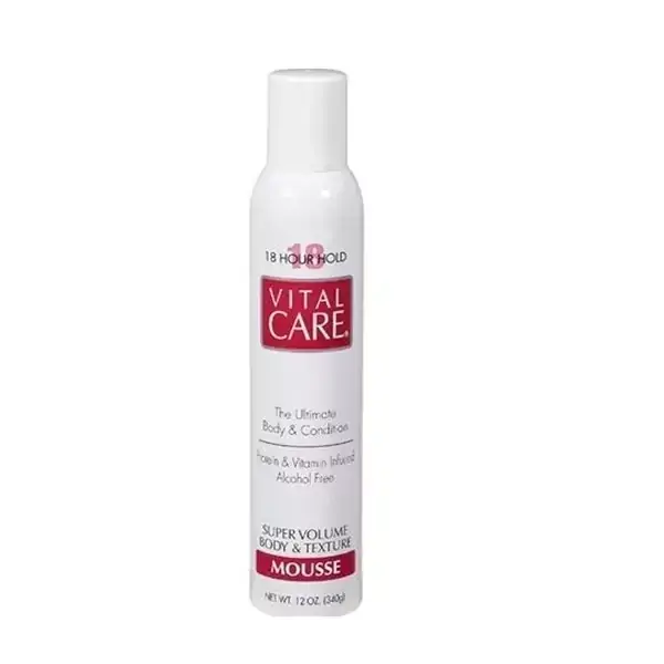 Vital Care Mousse Super Volume Body e Texture 18 Hours
