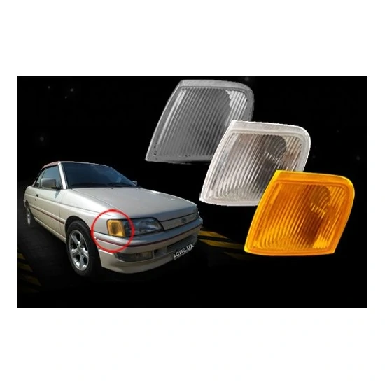 Lanterna Dianteira FORD ESCORT Lado Direito Cristal - ACRILUX 433228