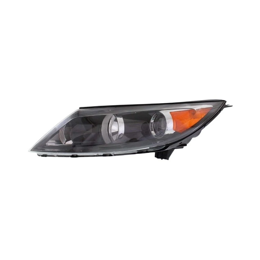 Farol Principal KIA MOTORS SPORTAGE Lado Esquerdo Máscara Negra Pisca Âmbar - TYC 20C558001A