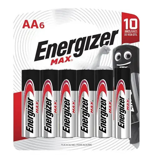 Pilha Energizer Max Pequena Aa C/4 2 Gts