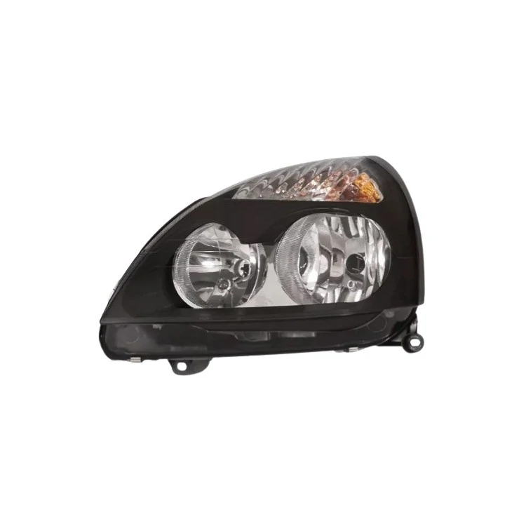 Farol Principal RENAULT CLIO Lado Esquerdo Máscara Negra H7/H1 - RUFATO RF183