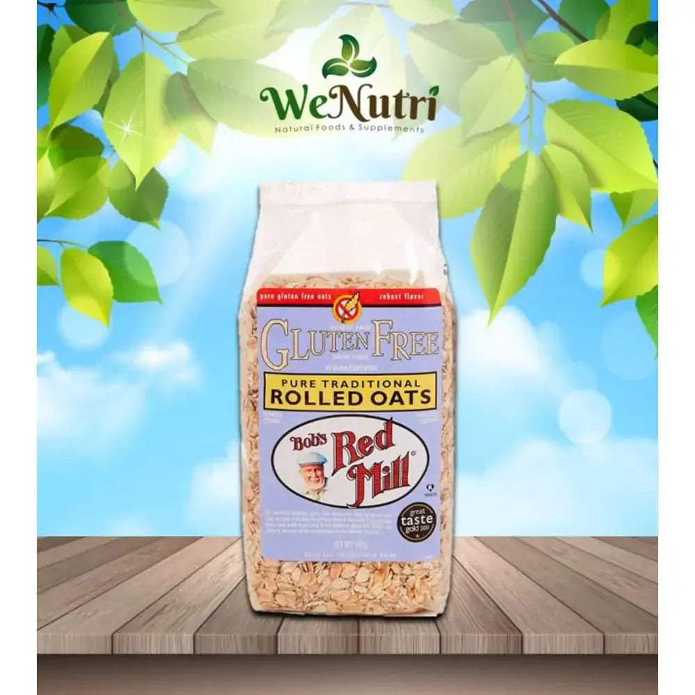 Bob’s Red Mill Pure Traditional Rolled Oats 400g
