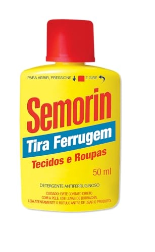 Tira Ferrugem Tecidos E Roupas Semorin Frasco 50ml