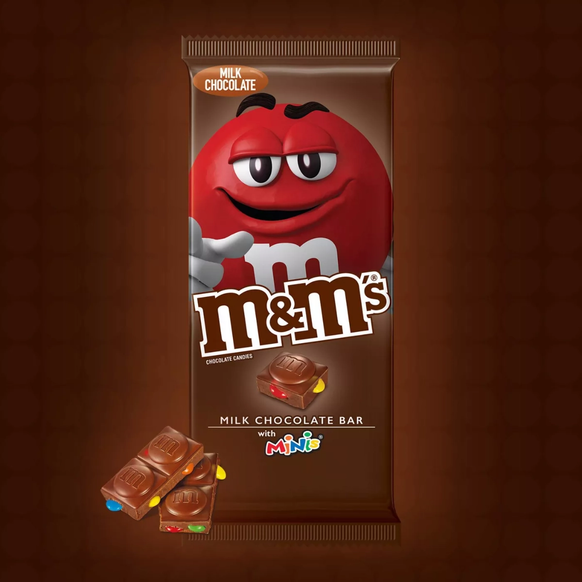 Choco Mms Minis Barra Leite 113,4g Masterfoods