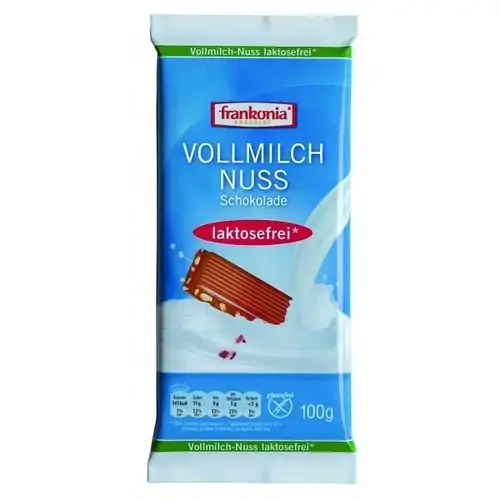 Chocolate Ao Leite C/avelã S/lactose 100g Stutt