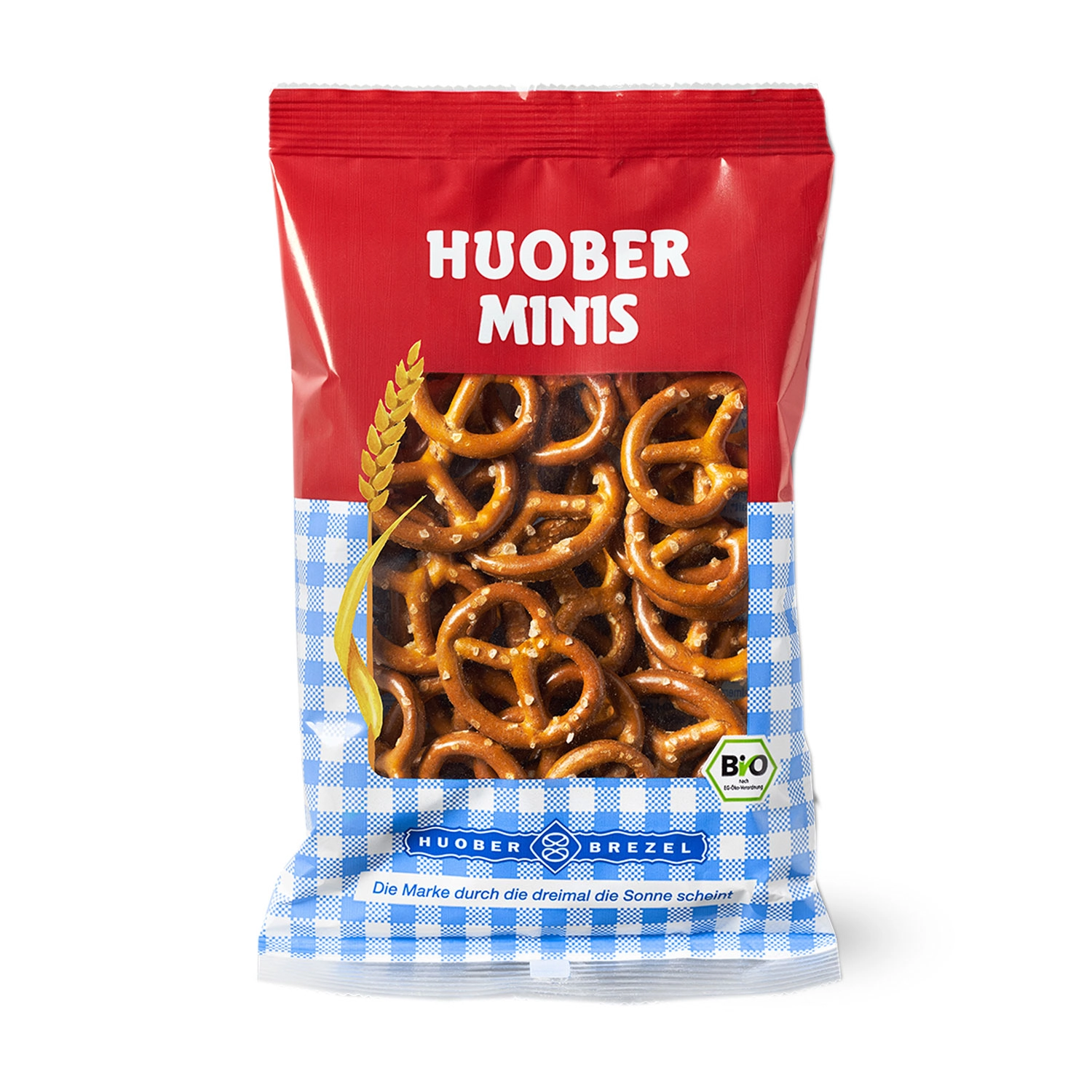 Biscoito Minibretzel Salgado Organico 40g Huober