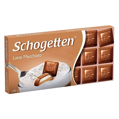 Choc Schogetten Latte Macchiato 100g