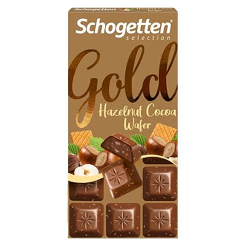 Barra Choc Shogetten Gold Salted 100g