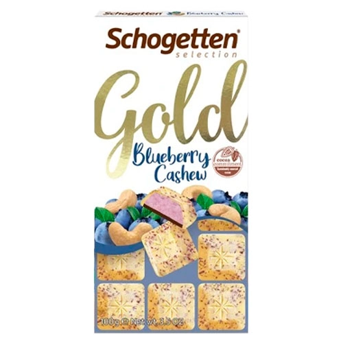 Choc Schogetten Bluberry Cashew 100g