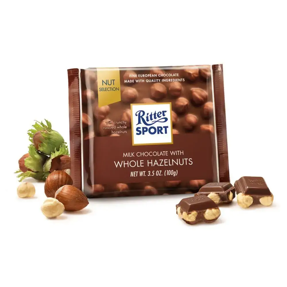 Choc Meio Amargo Ritter Sport 100gr