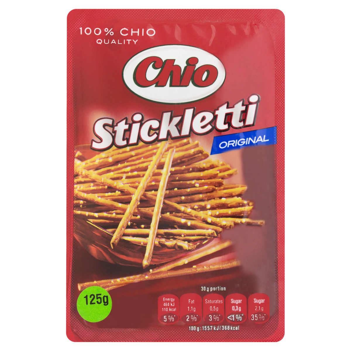 Snack Stickletti Original Chio Pacote 125g