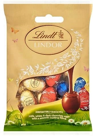Mini Ovo Lindt Lindor Sortidos 100g