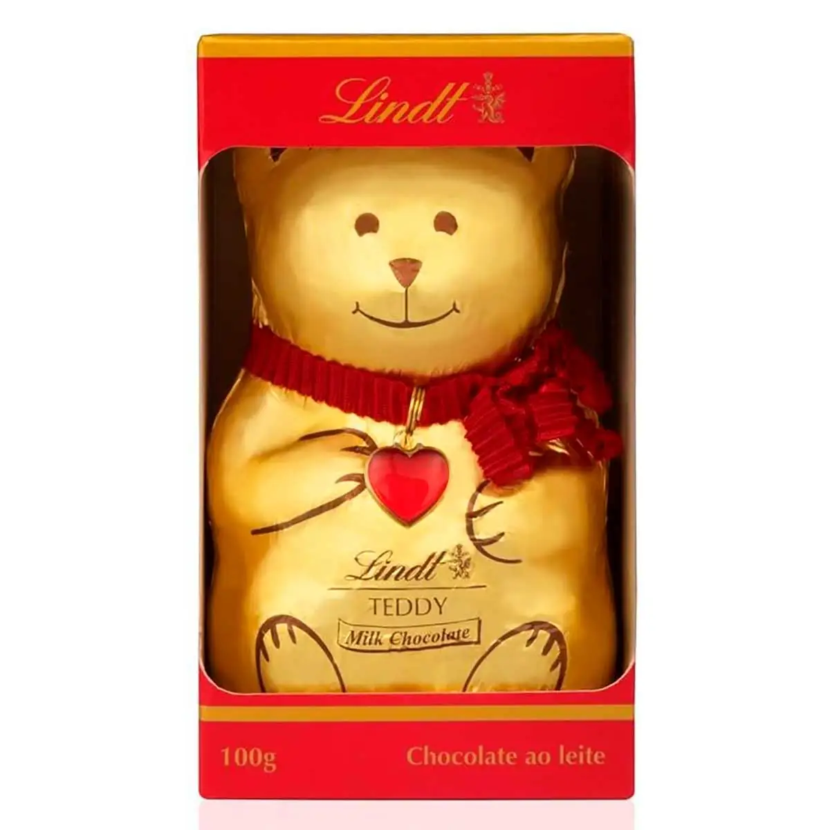 Chocolate ao Leite Teddy Lindt 100 g