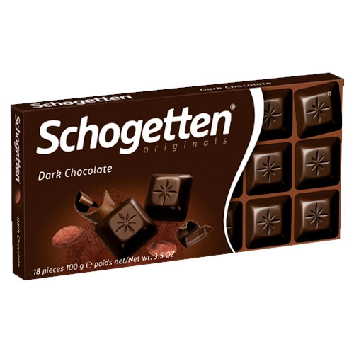 Chocolate Dark 50 Cacau Schogetten Caixa 100g
