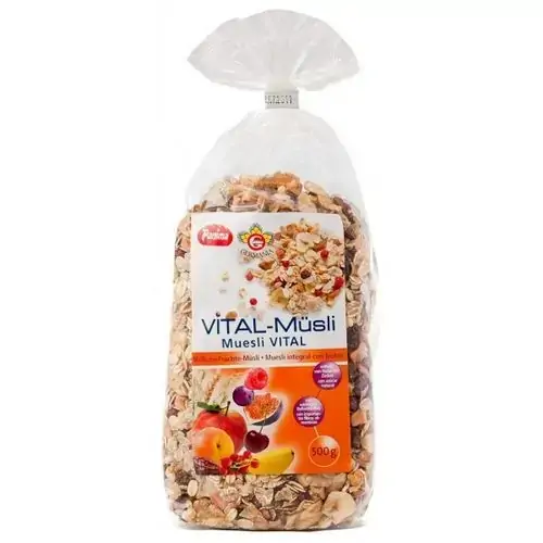 Granola Vital Frutas Silvestres 500g Mestemacher