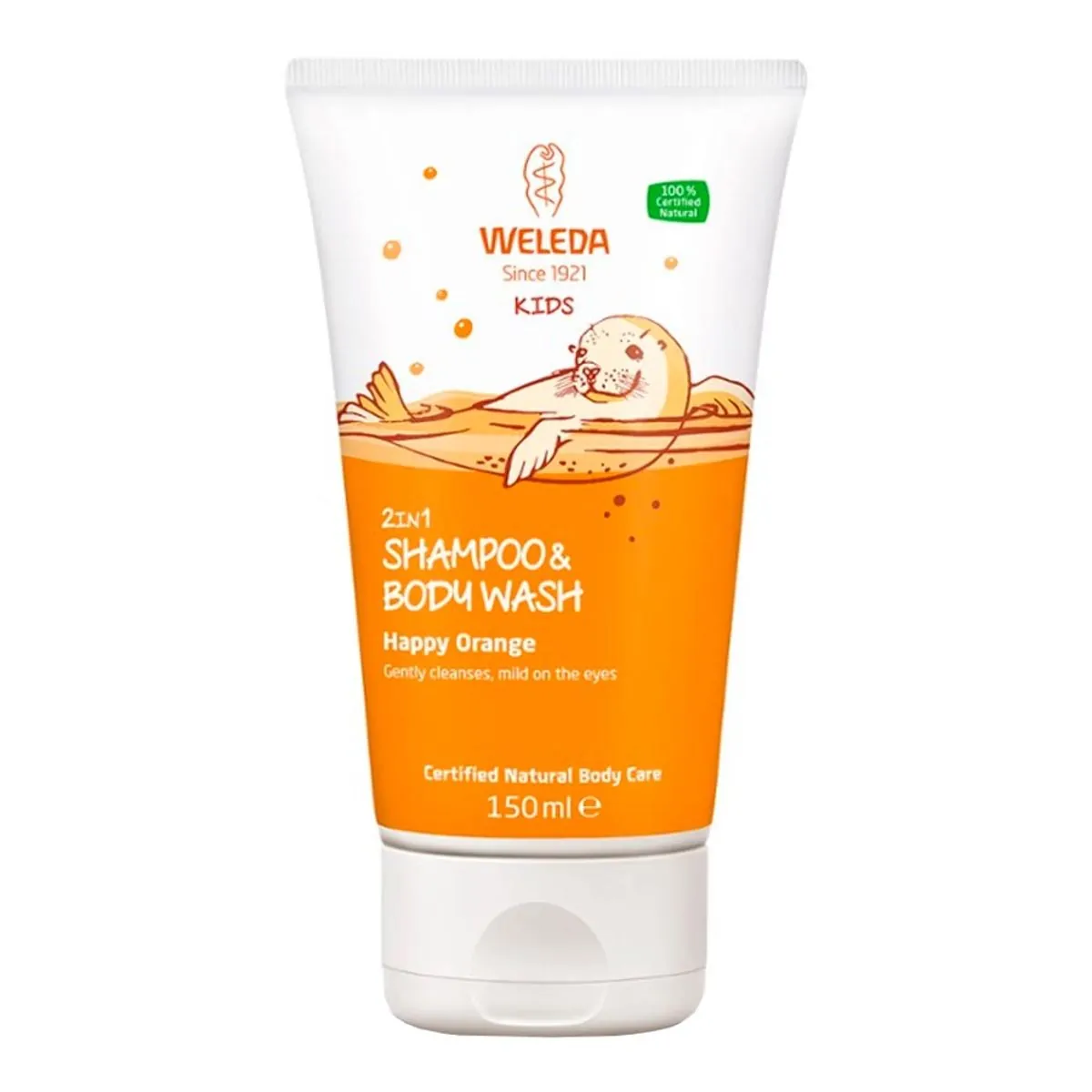 Shampoo Sabonete Weleda Kids 2 Em 1 Laranja
