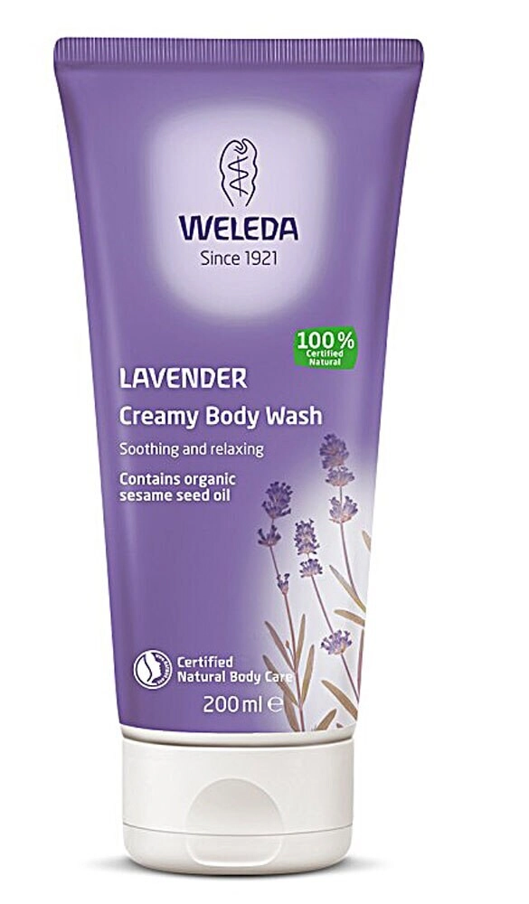 Weleda Lavender Creamy Body Wash 200ml