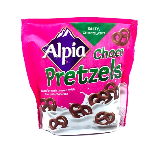 Choc Alpia 140g Fretzel