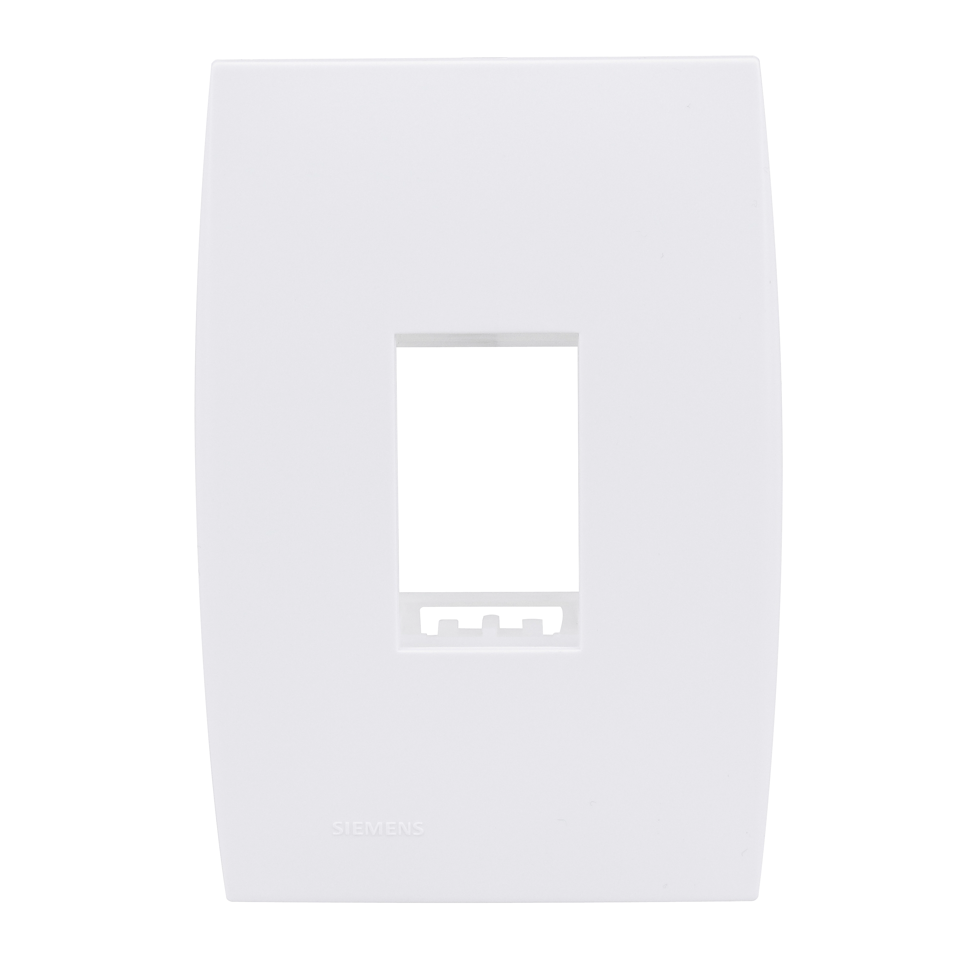 Placa com Suporte 4x2 1Módulo Branco Ilus Siemens