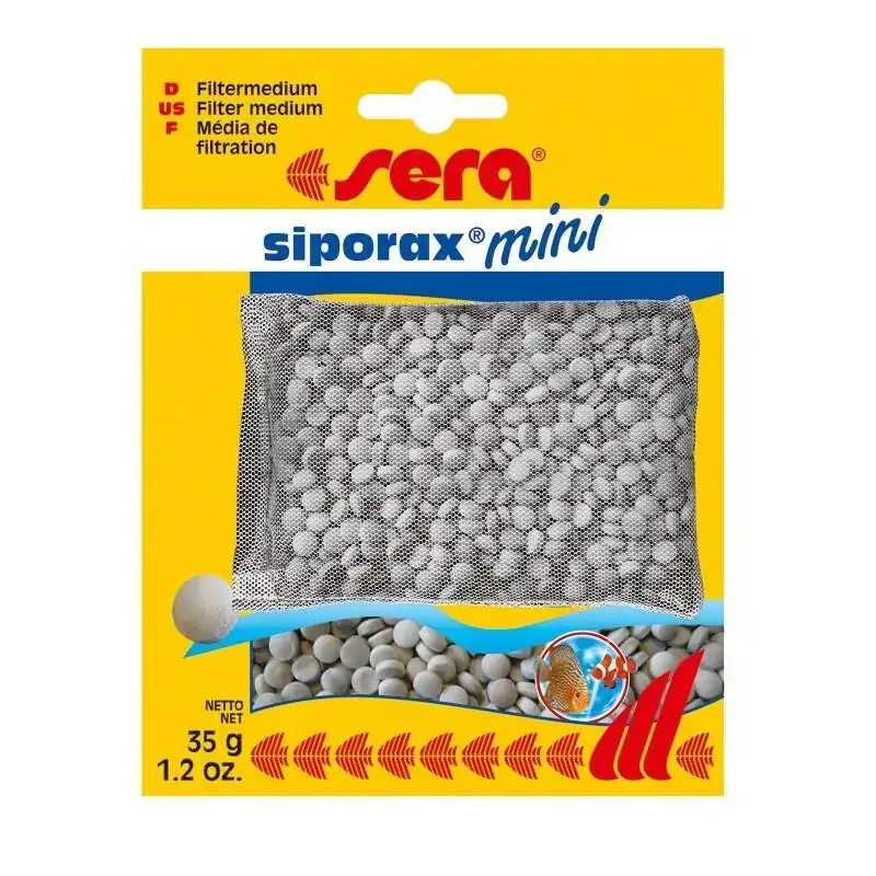 Cerâmica Sera Peixes Mini Siporax Sachê
