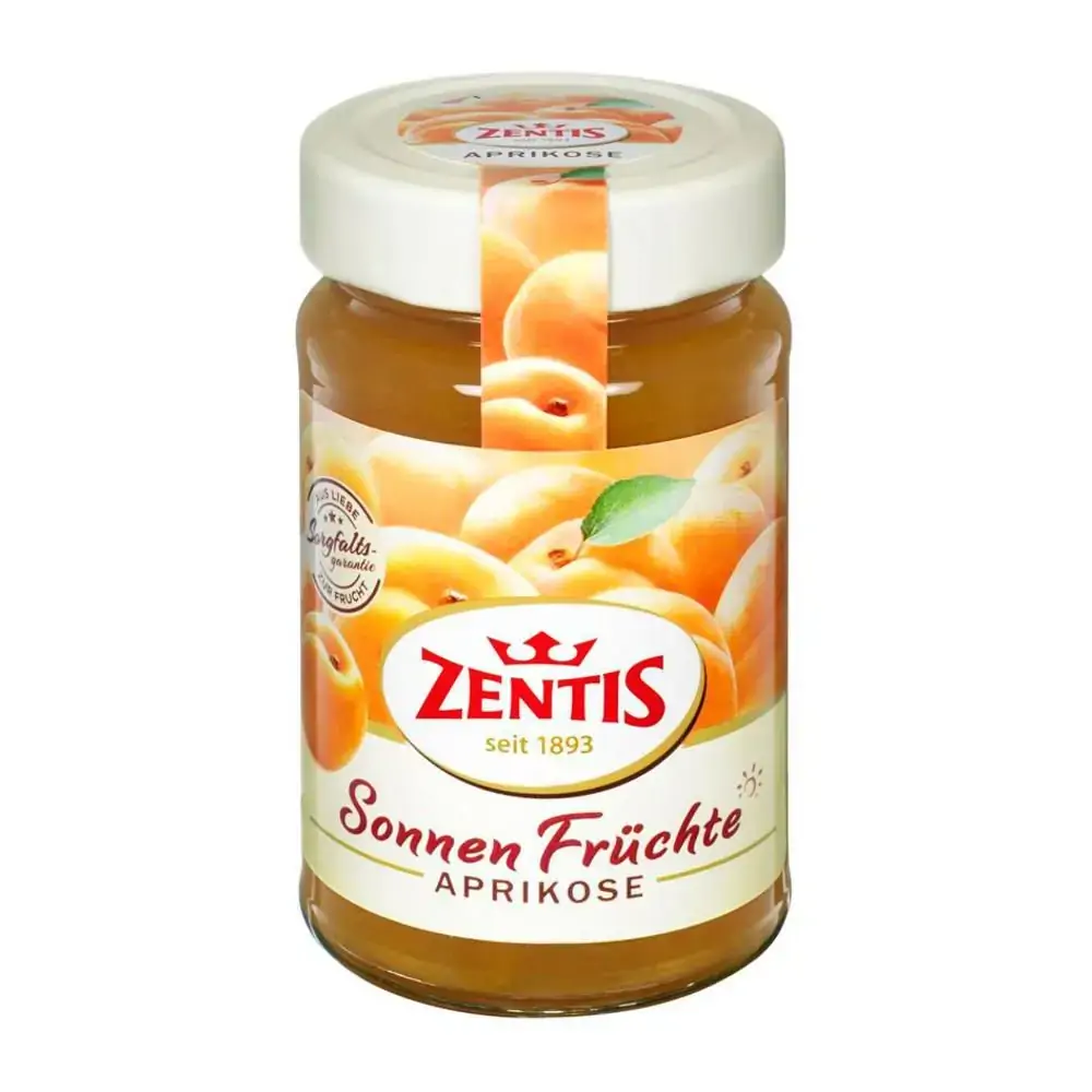 Geleia Zentis 250gr Damasco