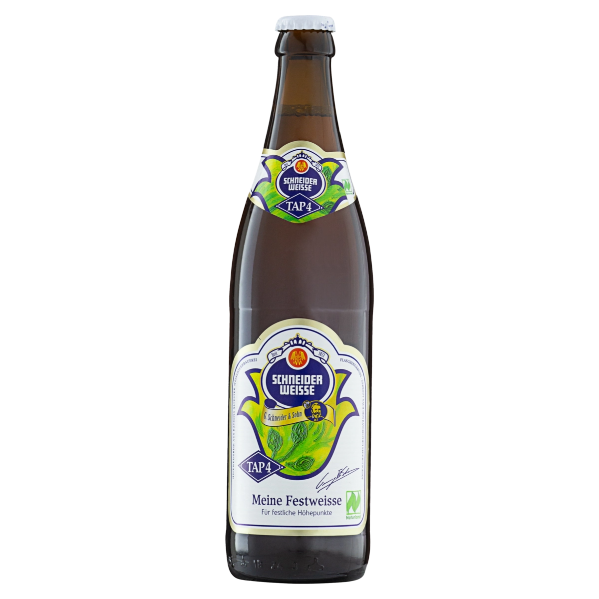 Cerveja De Trigo Tap 4 Orgânica Schneider Weisse Garrafa 500ml