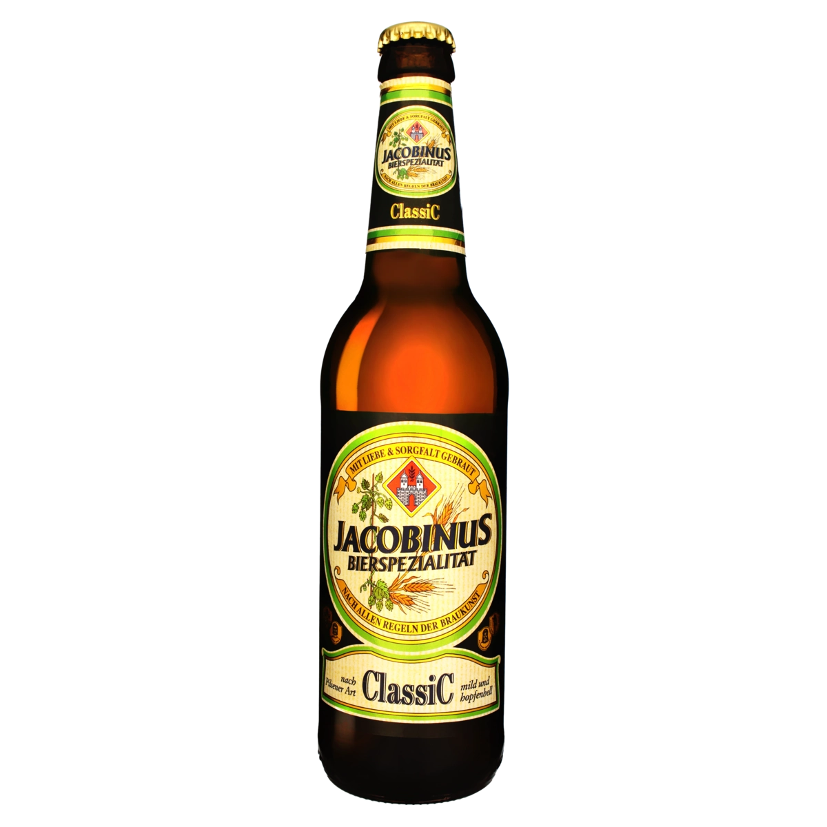 Cerveja Pilsen Jacobinus Classic Garrafa 500ml