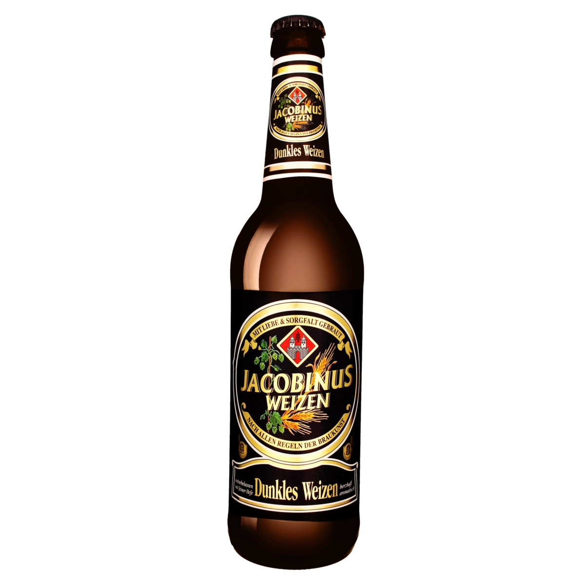 Cerveja Dunkles Weizen Jacobinus Garrafa 500ml