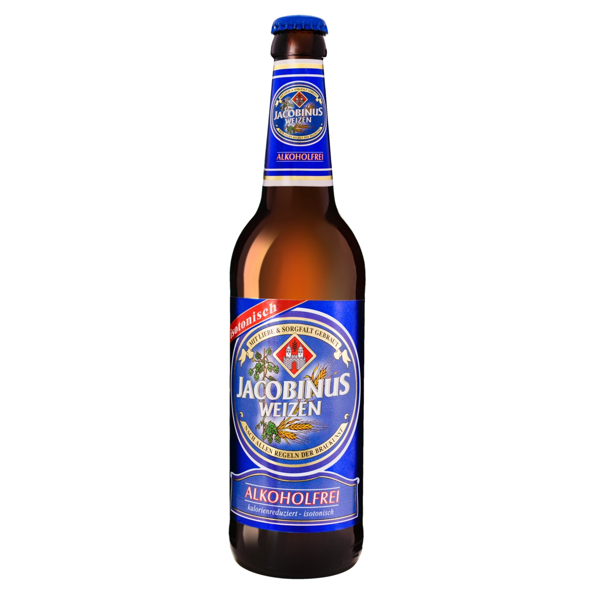 Cerveja Weizen Alkoholfrei Sem álcool Jacobinus Garrafa 500ml
