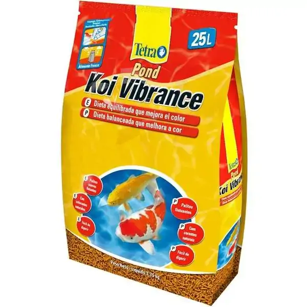 Alimento Para Peixe Tetra Peixes Pond Koi Vibrance
