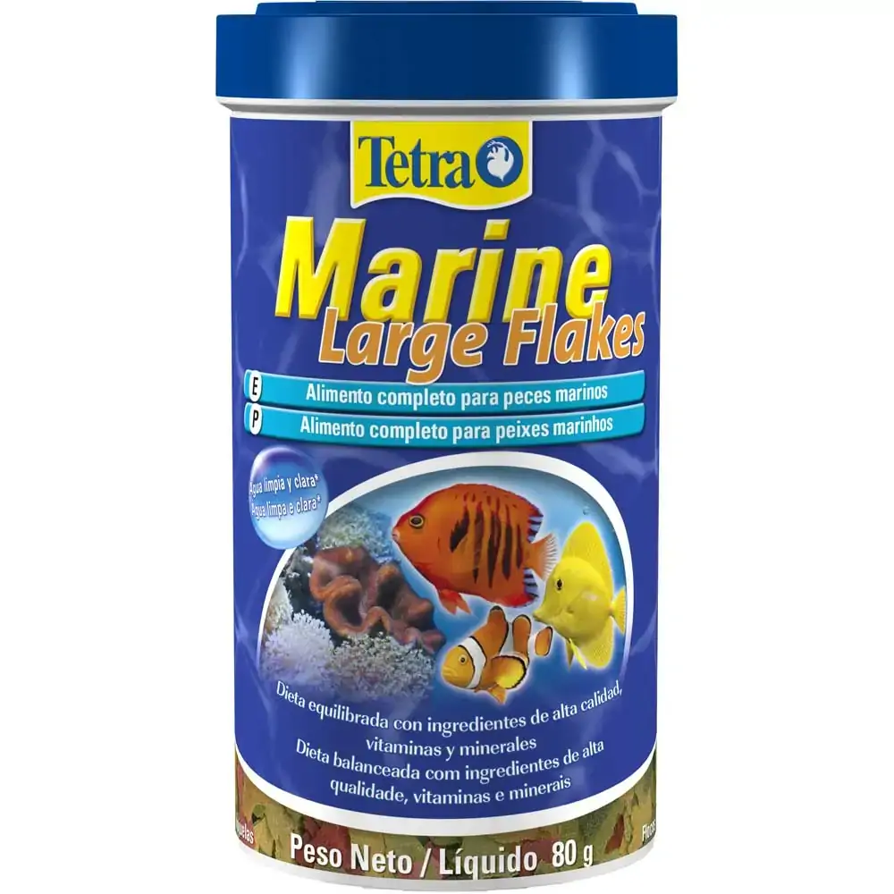 Ração Marine Large Flakes Tetra 80g