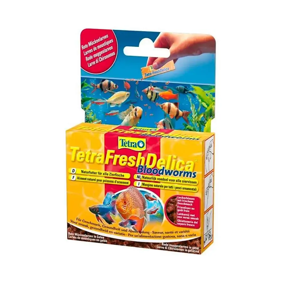 Tetra Freshdelica Bloodwoorms 48gr