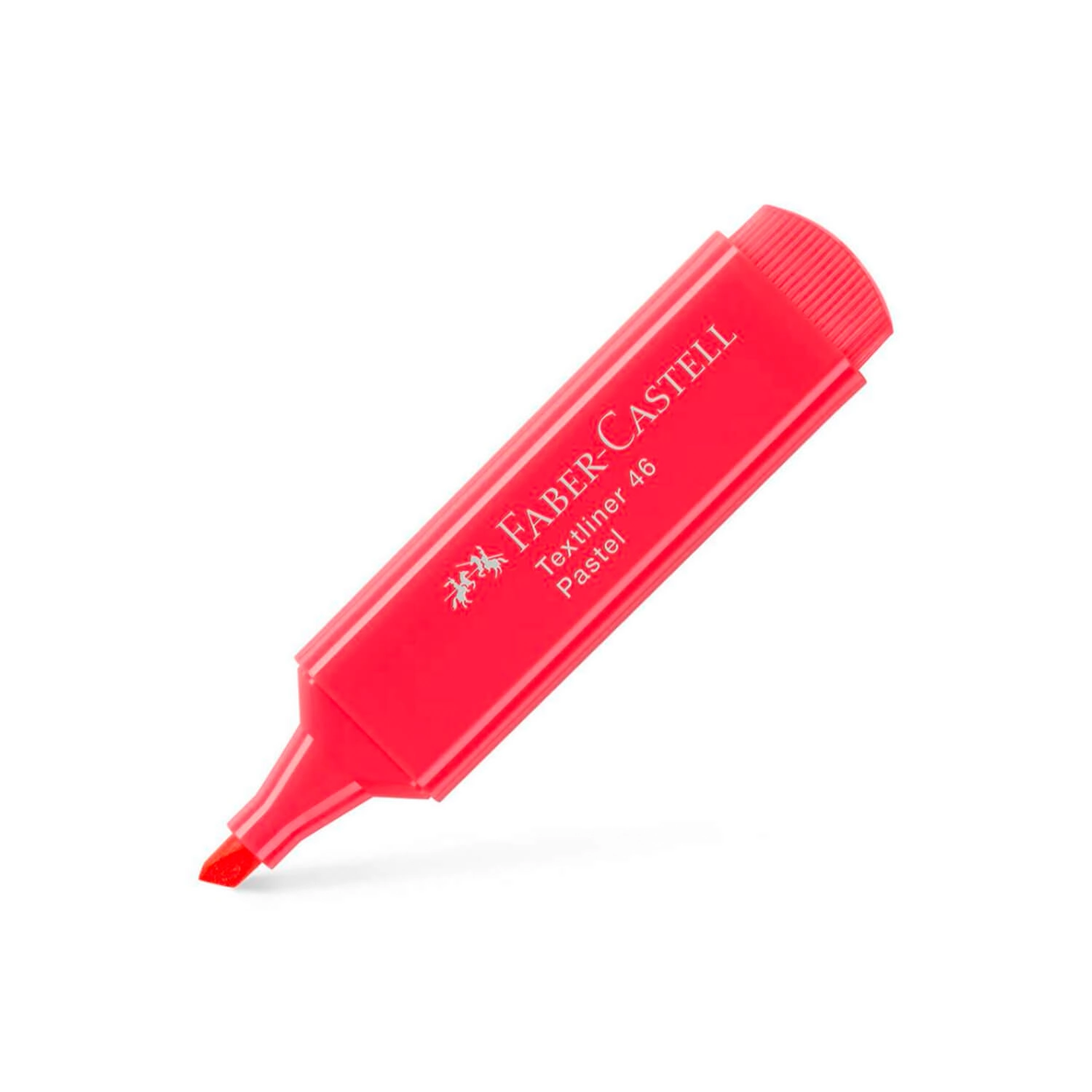 Marca Texto Faber Textliner 46 Pastel Vermelho