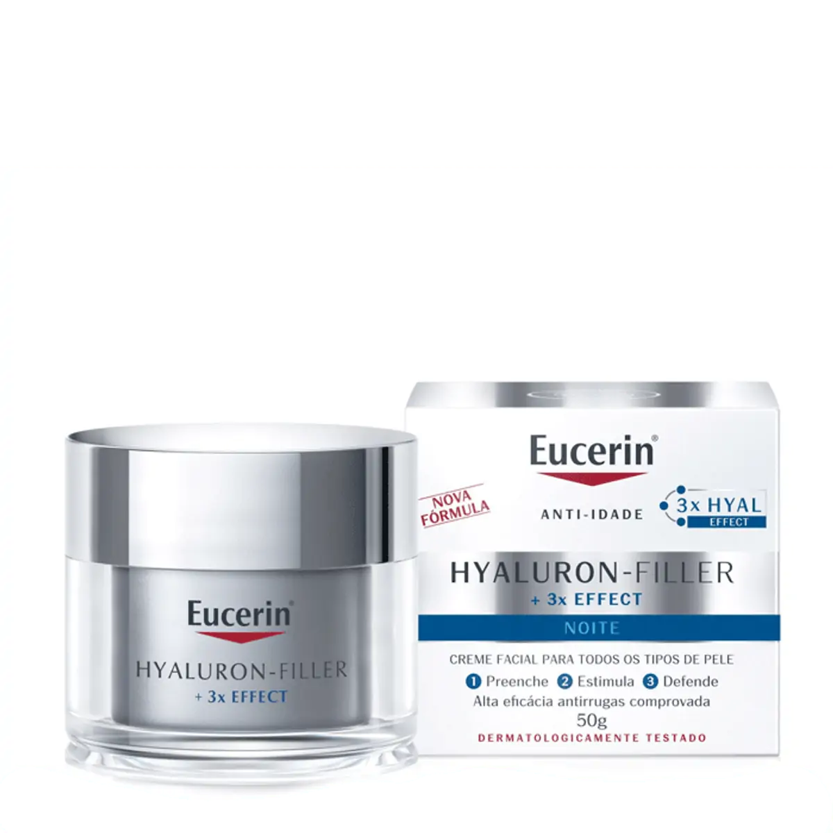 Creme Facial Antirrugas Noite Eucerin Hy-fi 3x Effect 50ml