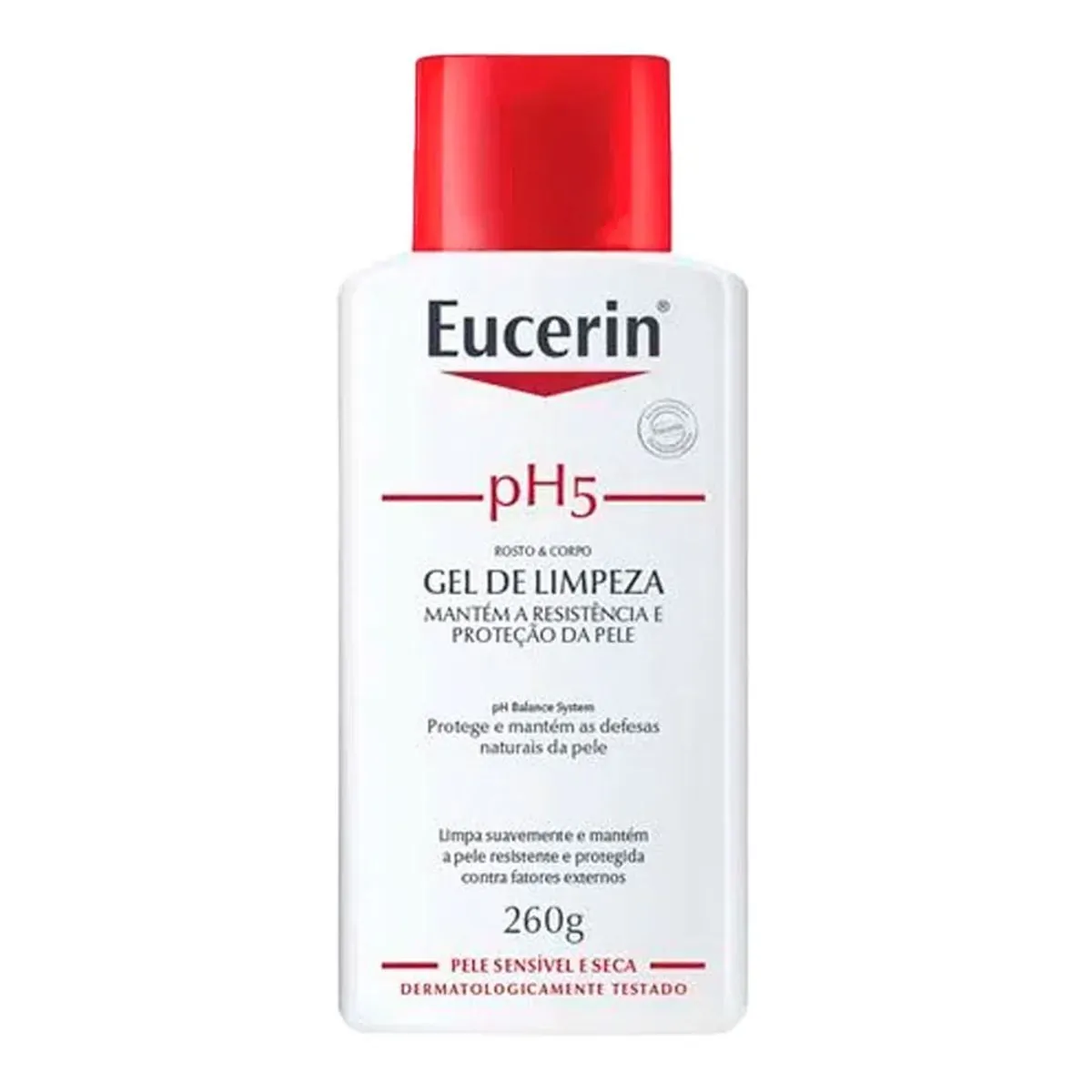 Gel De Limpeza Para Pele Sensível E Seca Ph5 Eucerin 260g