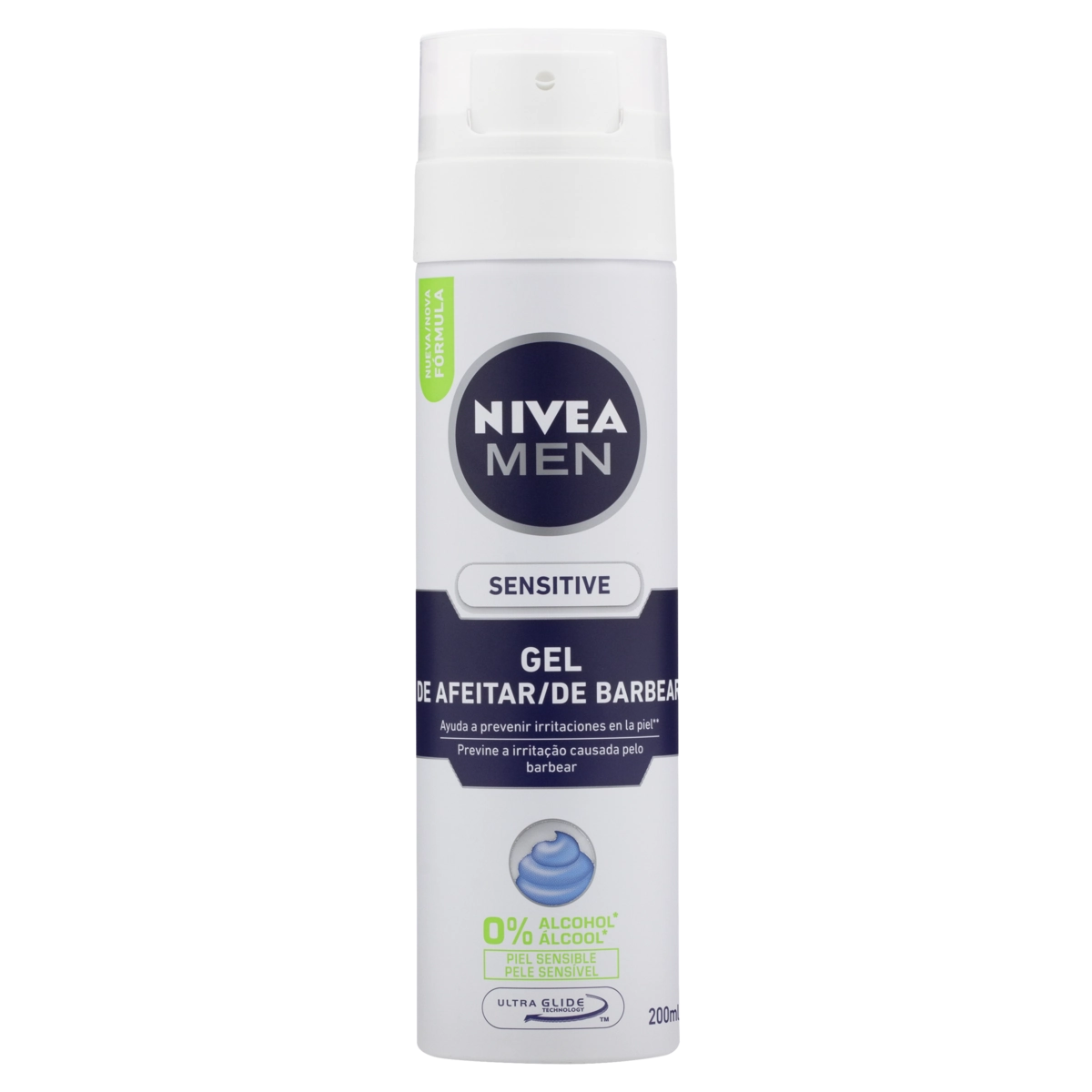 Gel Barbear Nivea 200ml Sensitive