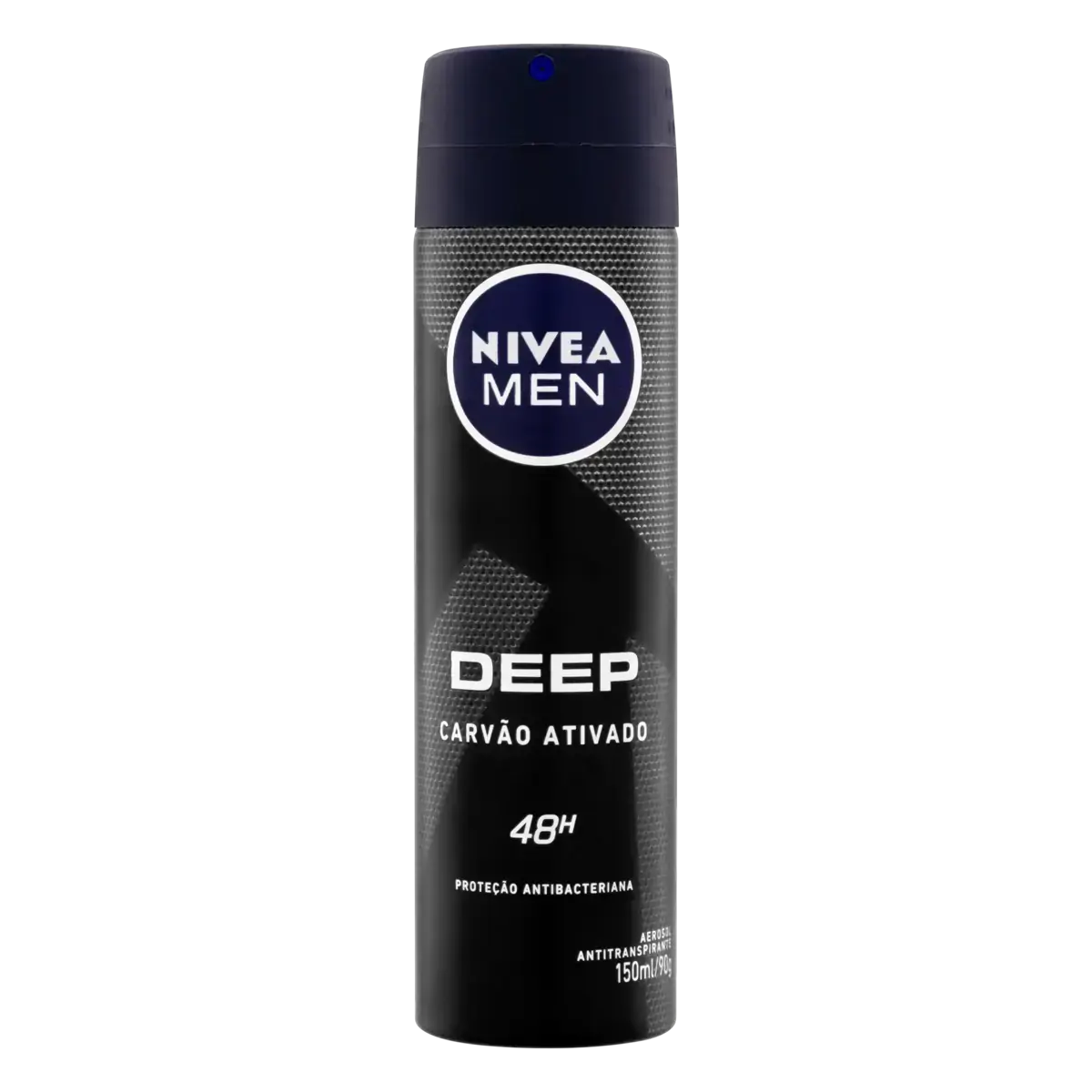 Antitranspirante Aerossol Carvão Ativado Nivea Men Deep 150ml Spray
